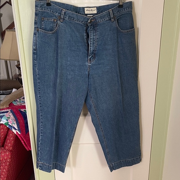 Eddie Bauer Blue Ankle Jeans - Picture 1 of 3
